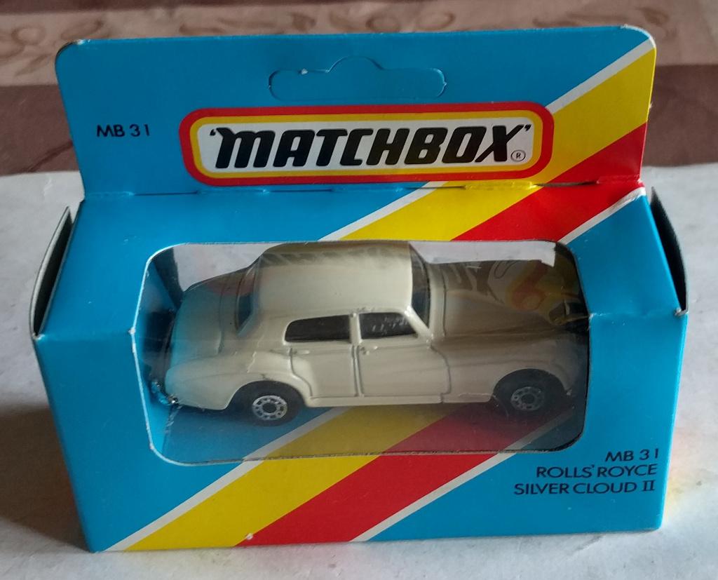 Matchbox Rolls-Royce Silver Cloud II, Ophalen of Verzenden, Zo goed als nieuw, Auto