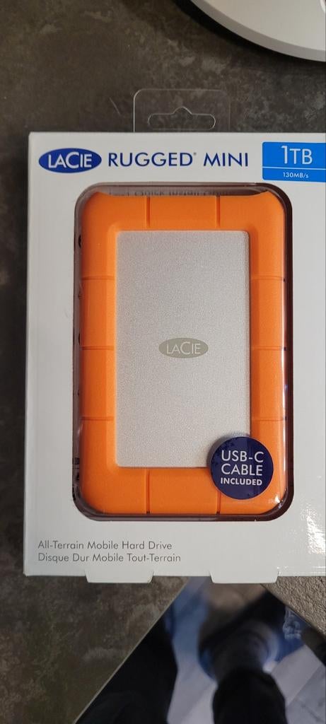 LaCie Rugged Mini, Computers en Software, Harde schijven, Ophalen of Verzenden, Extern, USB, LaCie