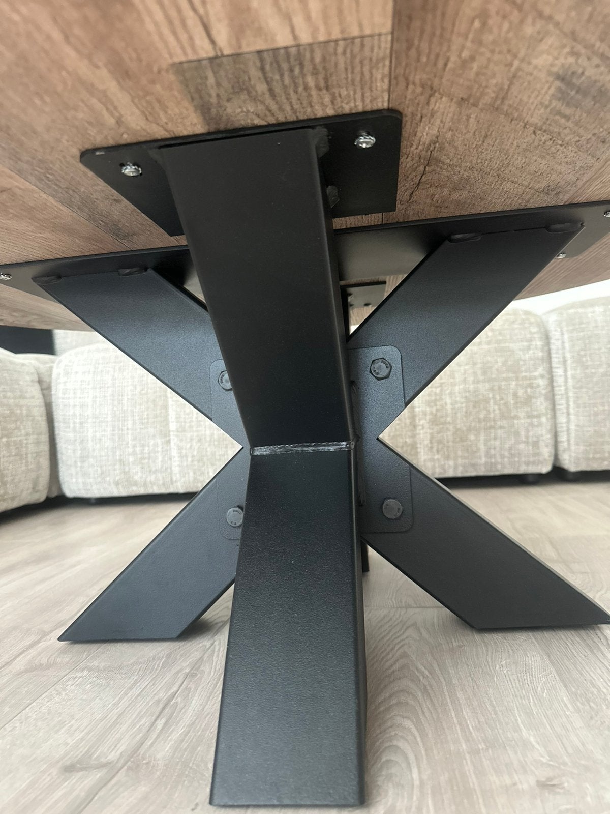 Moderne set salontafel + eettafel, Ophalen