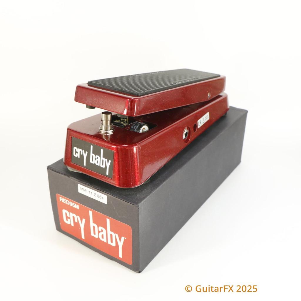 Dunlop RED95M Cry Baby Wah (Limited Edition Red Sparkle, Min, Muziek en Instrumenten, Effecten, Gebruikt, Ophalen of Verzenden