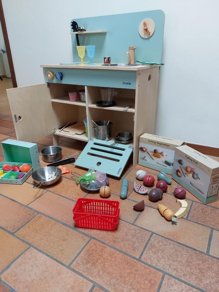 Houten keuken Trixie, Kinderen en Baby's, Ophalen