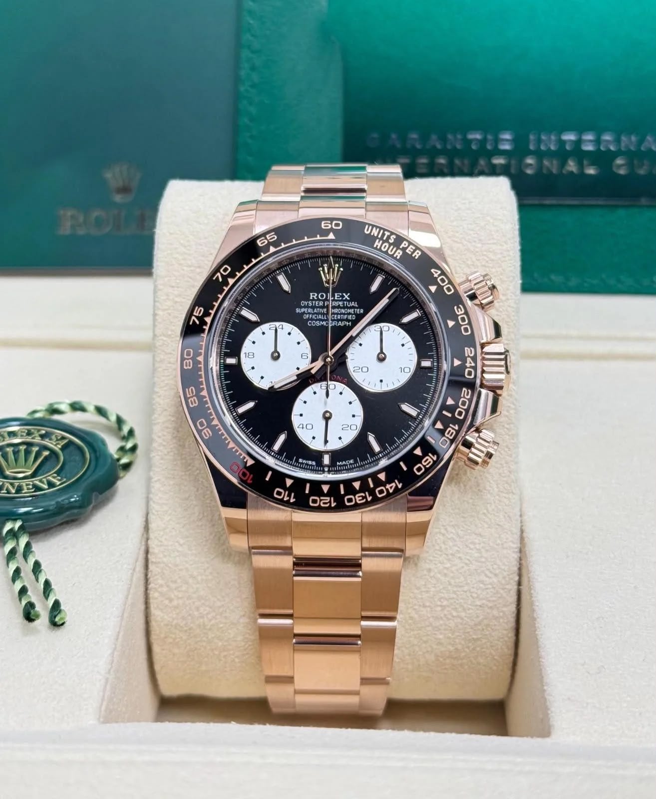 Tungstène Everose Daytona Le Mans 18 carats, Bijoux, Sacs & Beauté, Montres | Hommes, Neuf, Rolex, Enlèvement ou Envoi, Autres matériaux