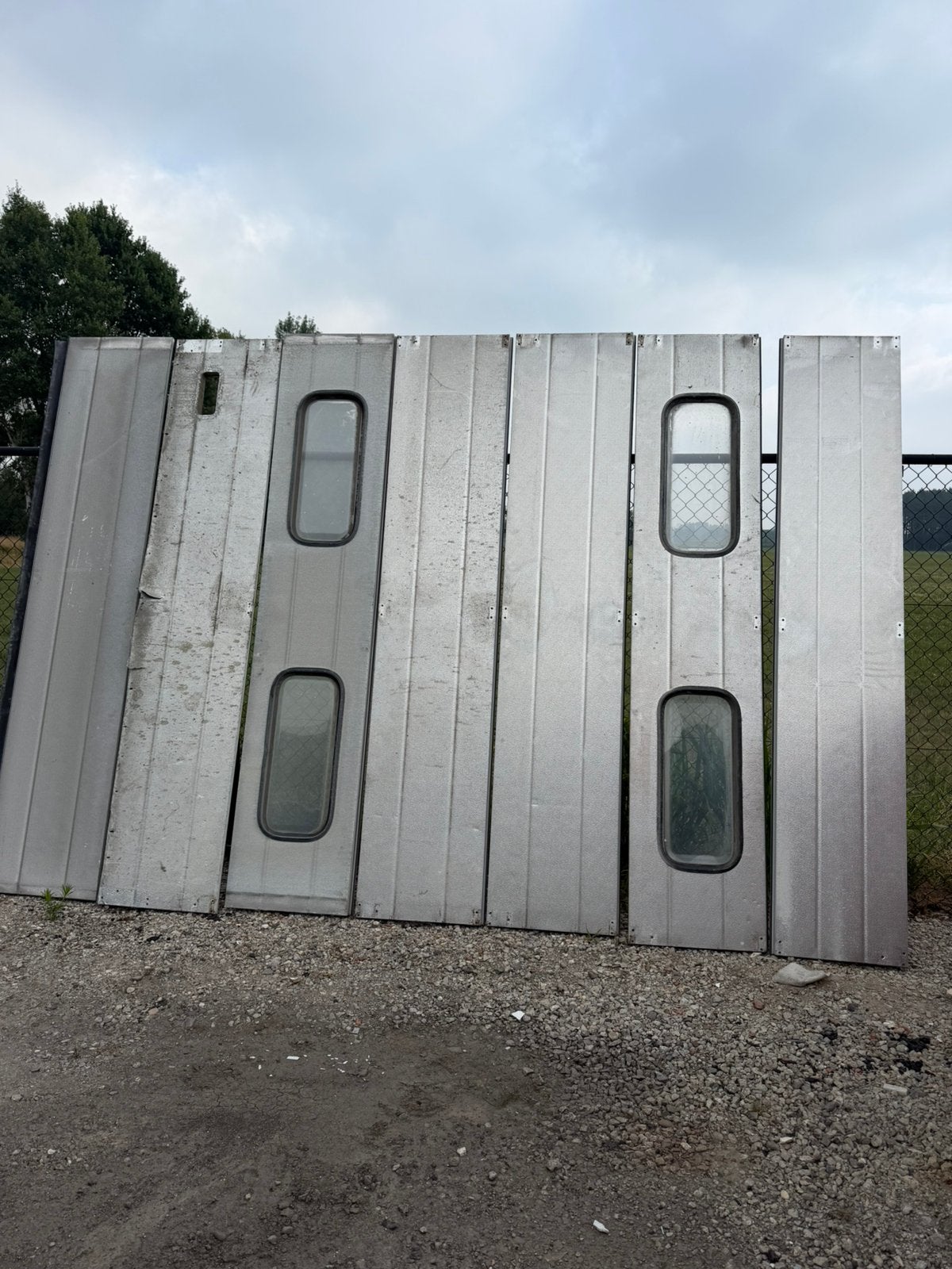 Isolatiepaneel sectionaalpoort sandwichpaneel, Ophalen, Gebruikt