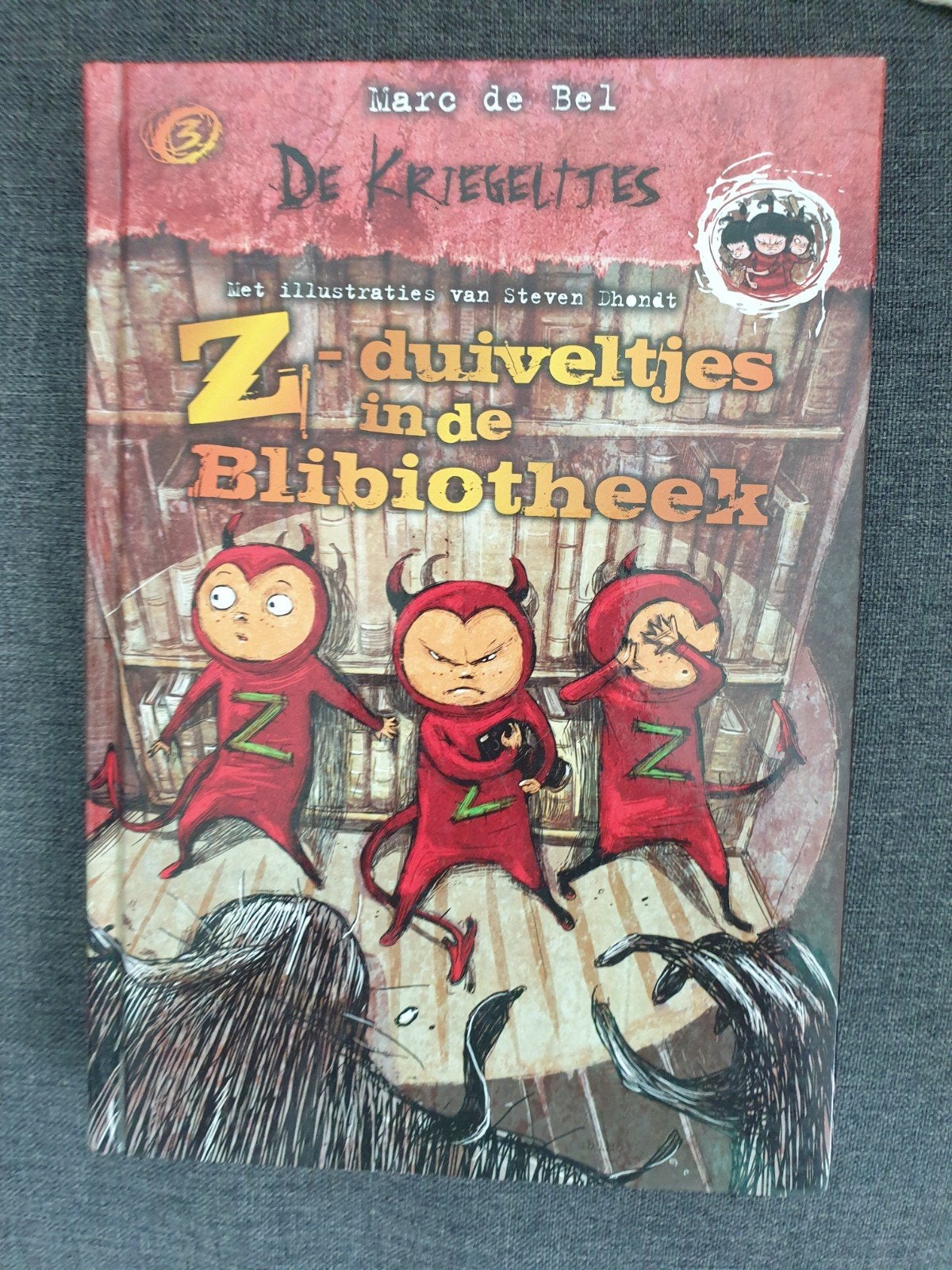 Marc de Bel - Z-duiveltjes in de bibliotheek, Enlèvement ou Envoi, Comme neuf, Marc de Bel