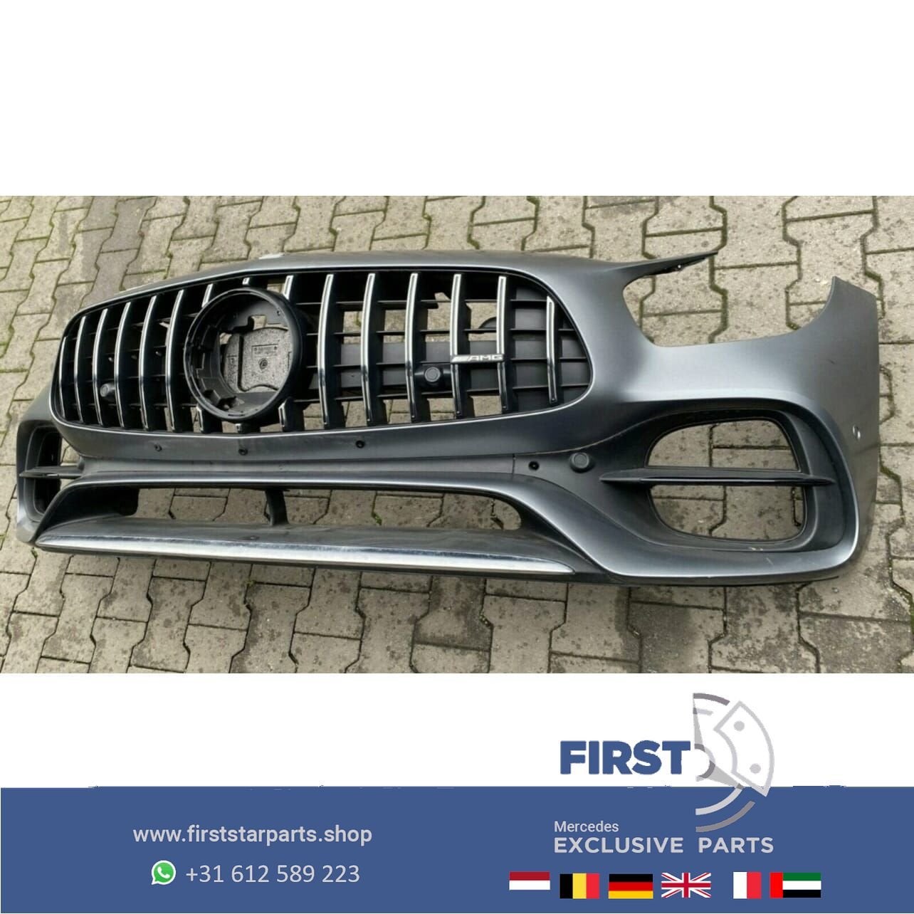 W190 GT - R AMG FACELIFT VOORBUMPER COMPLEET A1908858500 GTR, Utilisé, -, Avant, -