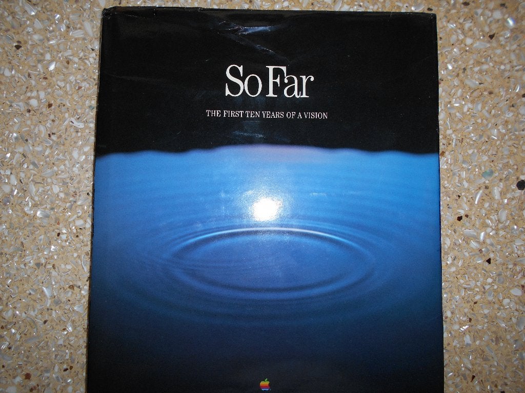 Apple comp. fotoboek So far: the first ten years of a vision, Informatique & Logiciels, Enlèvement, Apple