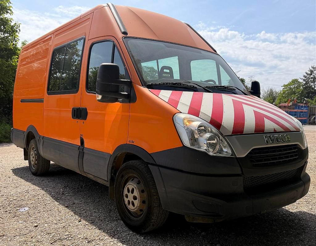 Iveco Daily 35S14G MPI-CNG *Dubbelcabine*, Autos, 100 kW, Euro 5, 4 portes, Entreprise