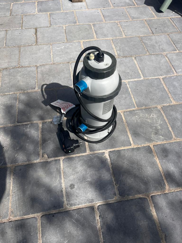 Intex zwembad verwarming, Tuin en Terras, Ophalen, Zo goed als nieuw, Verwarming