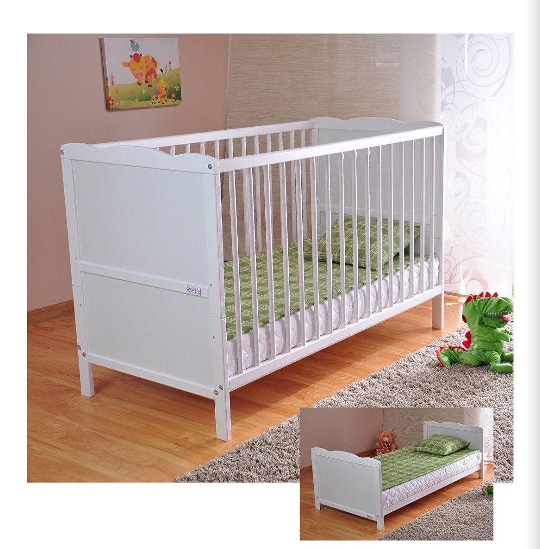 Lit bébé avec Matelas, Enlèvement, Comme neuf, Lit