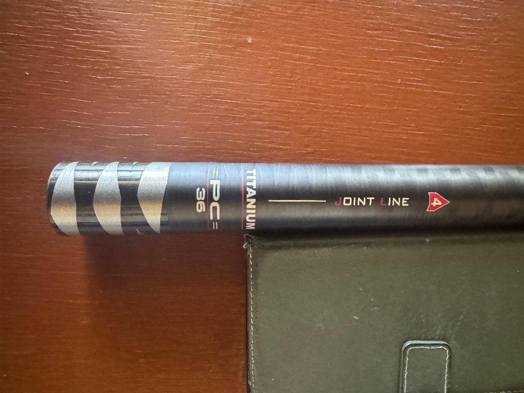 3de of 4de deel PC36 Titanium, Watersport en Boten, Hengelsport | Witvissen, Ophalen, Gebruikt, Vaste hengel