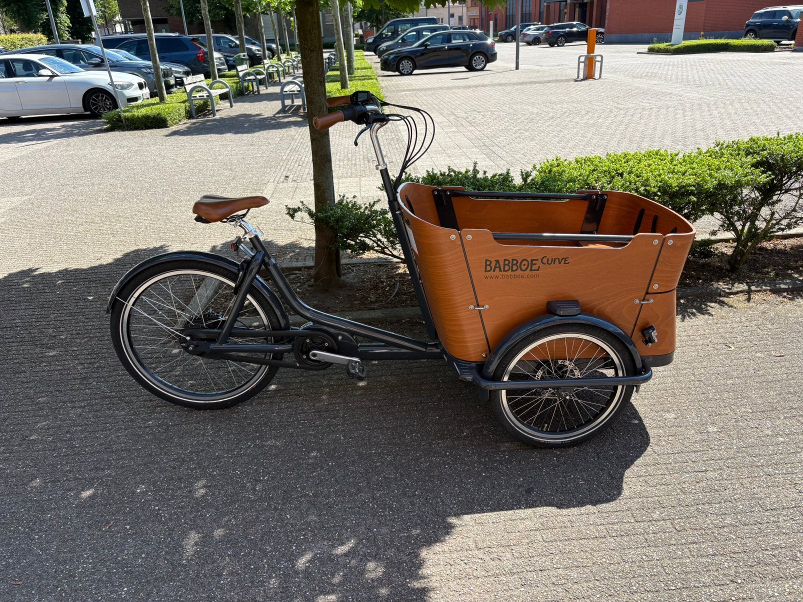 Vélo cargo Babboe Curve E Yamaha, Enlèvement, Comme neuf