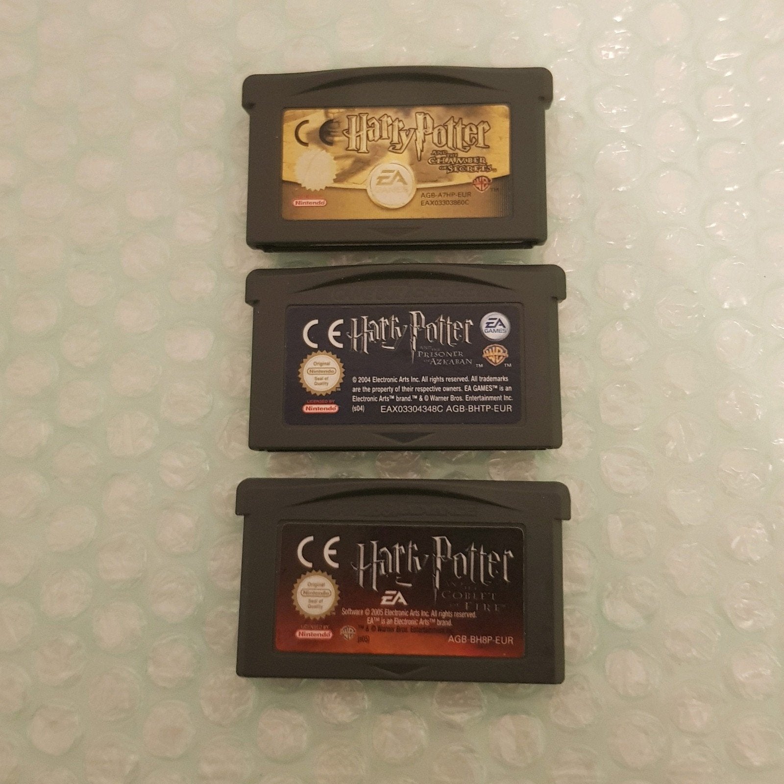 Lot jeux harry Potter gba