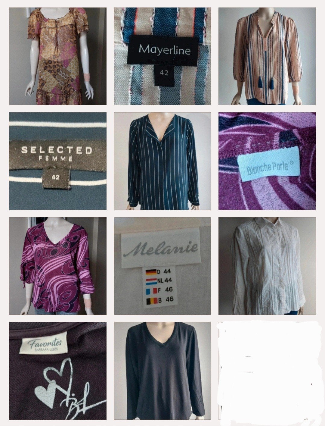 6 pièces XL, Vêtements | Femmes, Blouses & Tuniques, Enlèvement ou Envoi