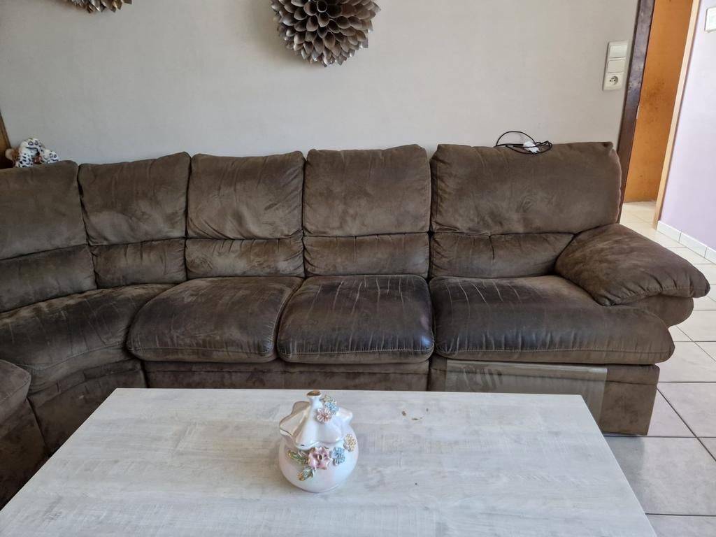 Zetel, Huis en Inrichting, Zetels | Complete zithoeken, Ophalen, Gebruikt, Overige materialen, Casual / lounge / comfortstijl
