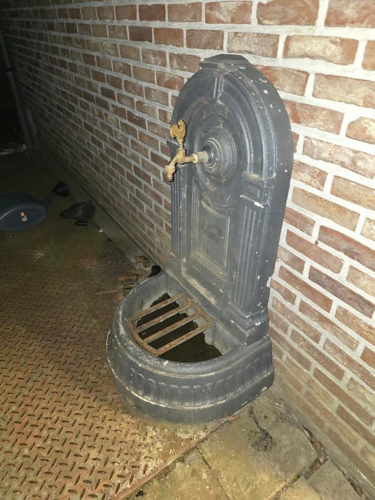 Fontein/kraan, Tuin en Terras, Ophalen, Beton, Fontein