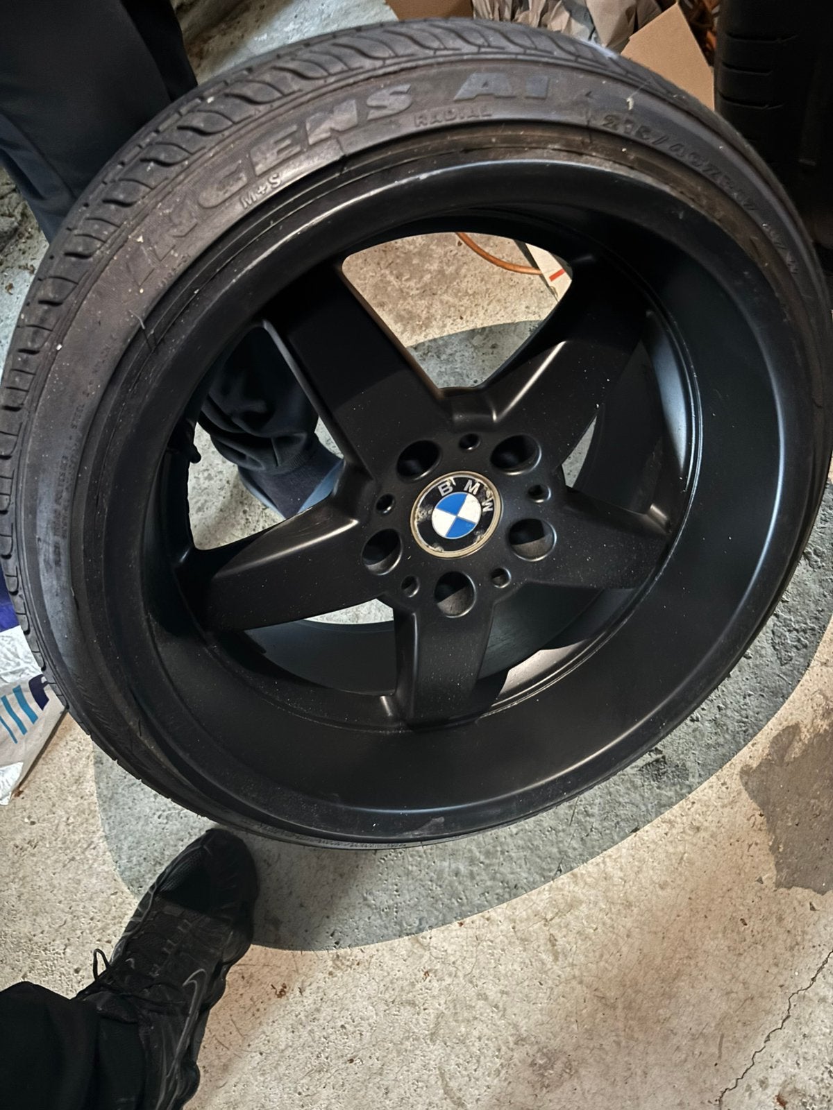 Bmw velgen, Ophalen