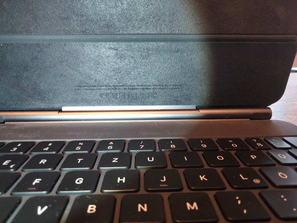 Apple Magic Keyboard A2261 voor iPad Pro 11 inch – zwart, Computers en Software, Ophalen of Verzenden, Zo goed als nieuw, Draadloos