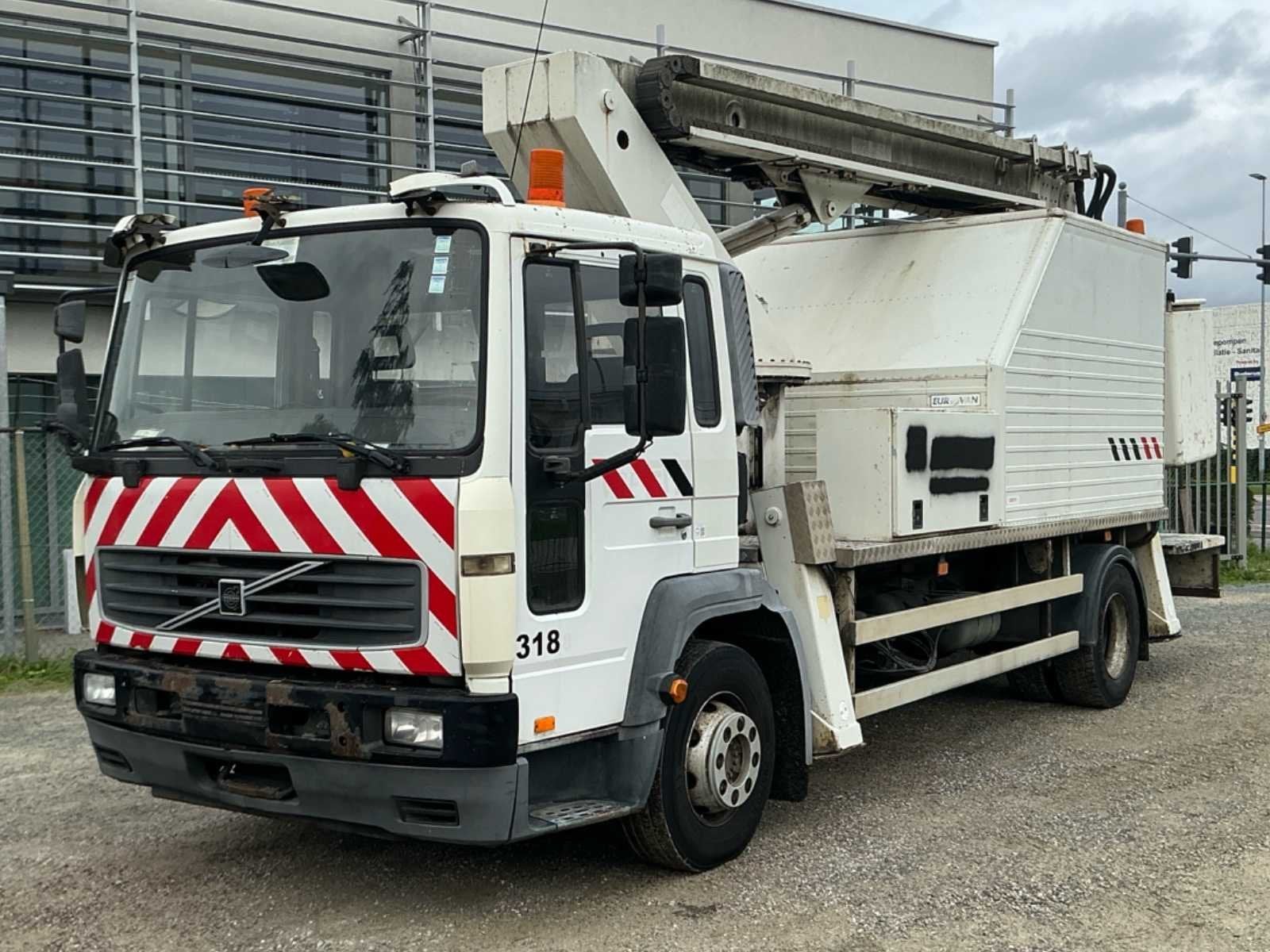 2005 Volvo FL6H 15.0 Vrachtwagen - Met Comet 180TA Hoogwerke, Overige brandstoffen, Bedrijf, Volvo, Te koop