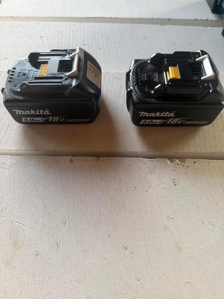 Makita 18v batterijen, Ophalen, Gebruikt
