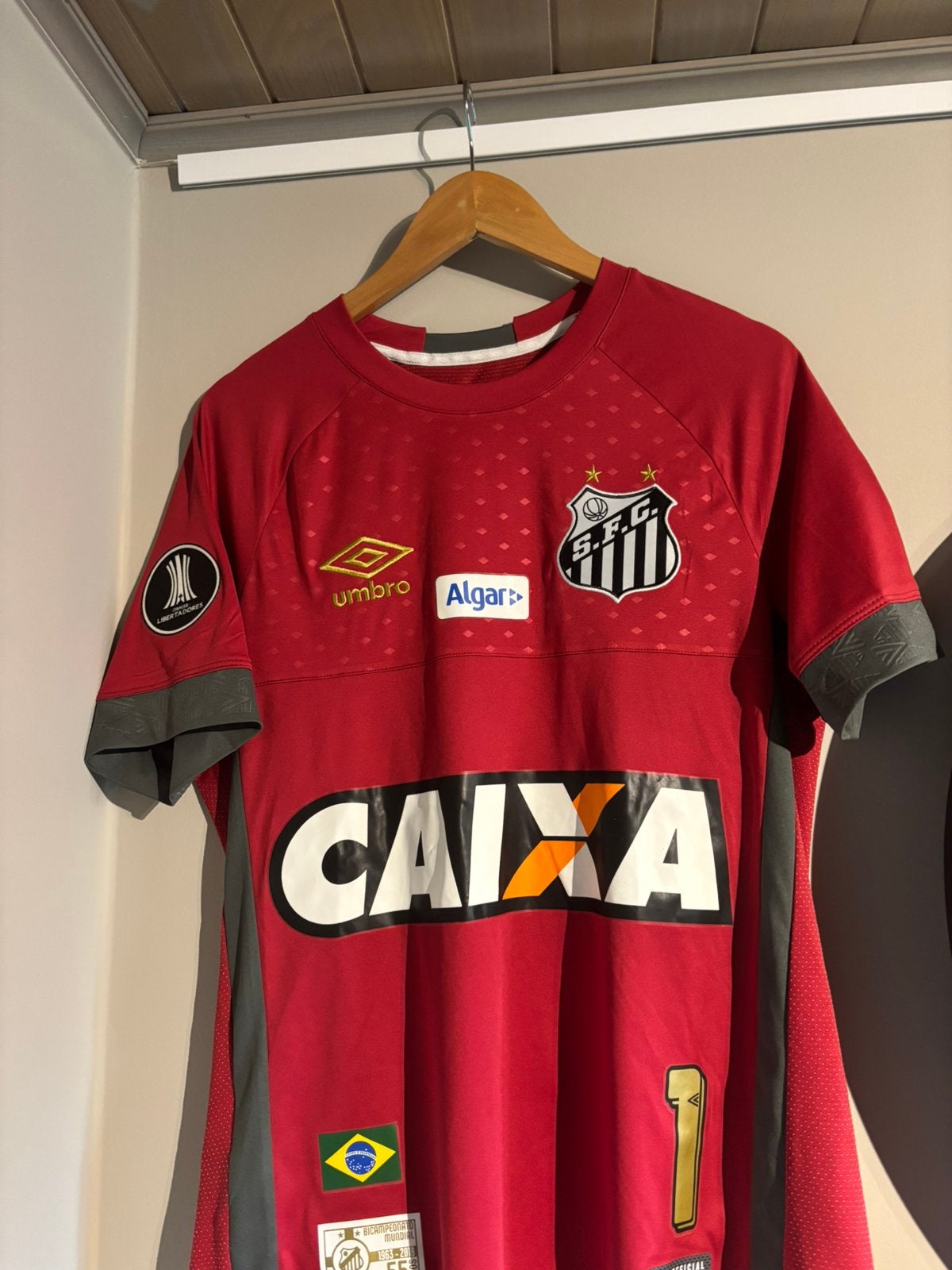 Mathworn shirt Vanderlei Santos FC, Ophalen of Verzenden, Zo goed als nieuw, Shirt