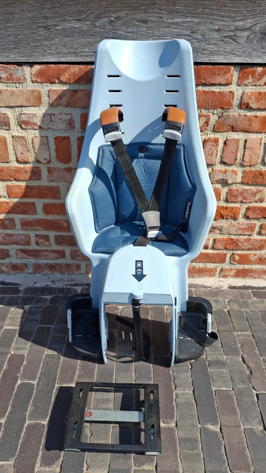 Bobike Maxi Exclusive fietsstoeltje, Bobike Exclusive, Repose-pieds, Comme neuf, Enlèvement