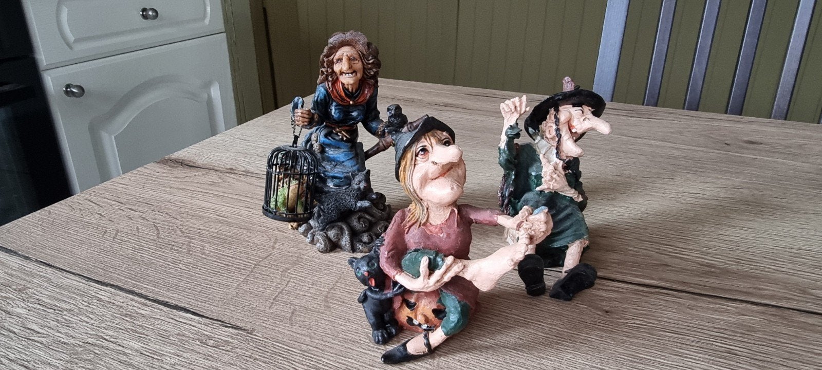 3 heksen figuren, Enlèvement ou Envoi, Comme neuf, Fantasy