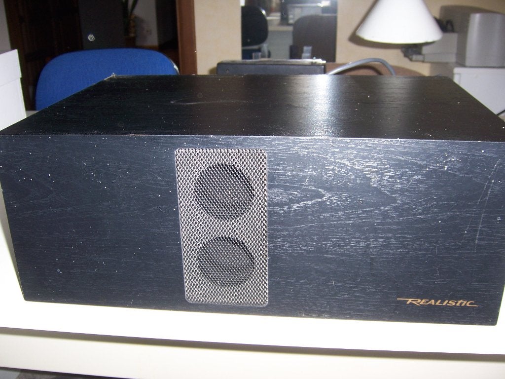 Realistic  Subwoofer, Elektronische apparatuur, Ophalen, Gebruikt