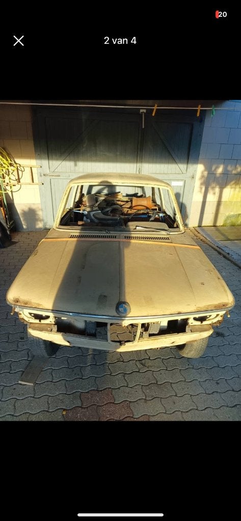 BMW e10 2002 1973 roundie, Handgeschakeld, Particulier, Te koop, Benzine