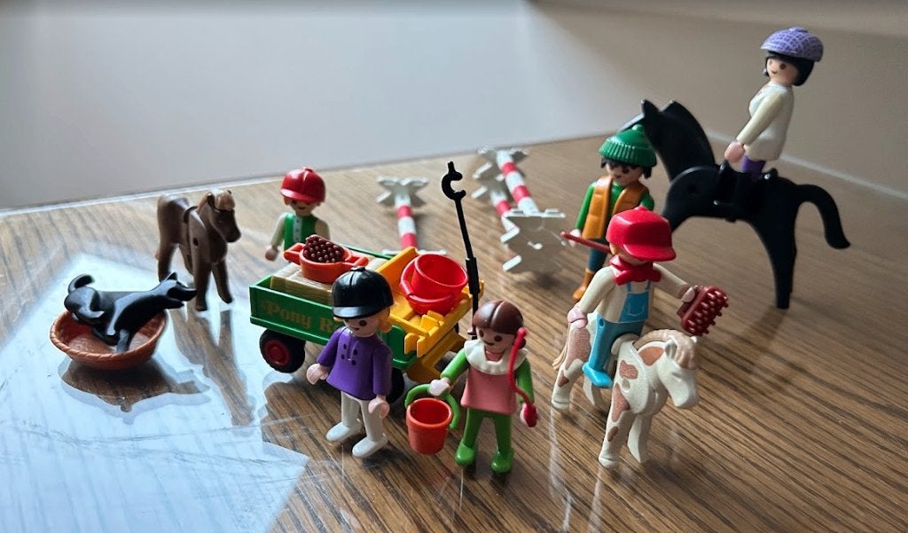 Playmobil - Ponyset Los, Enlèvement, Utilisé