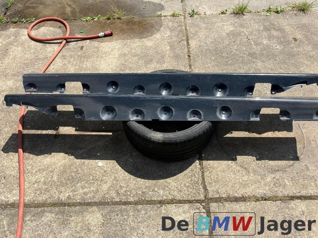 Sideskirt set zwart BMW 3-serie E46 m3 2496649&2496650, Gebruikt, Ophalen of Verzenden, BMW, BMW
