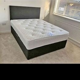 Lits avec matelas — Paiement disponible à la livraison, Envoi, Neuf, Deux personnes, Autres couleurs