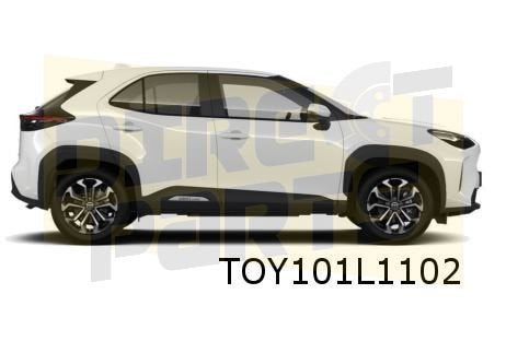 Toyota Yaris Cross (8/21-) (MXP) stootlijst portier Rechts v, Neuf, -, -, Toyota