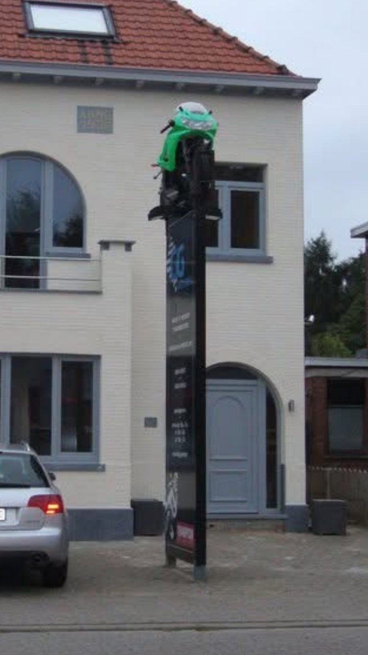Groot reclame bord, Zakelijke goederen, Ophalen