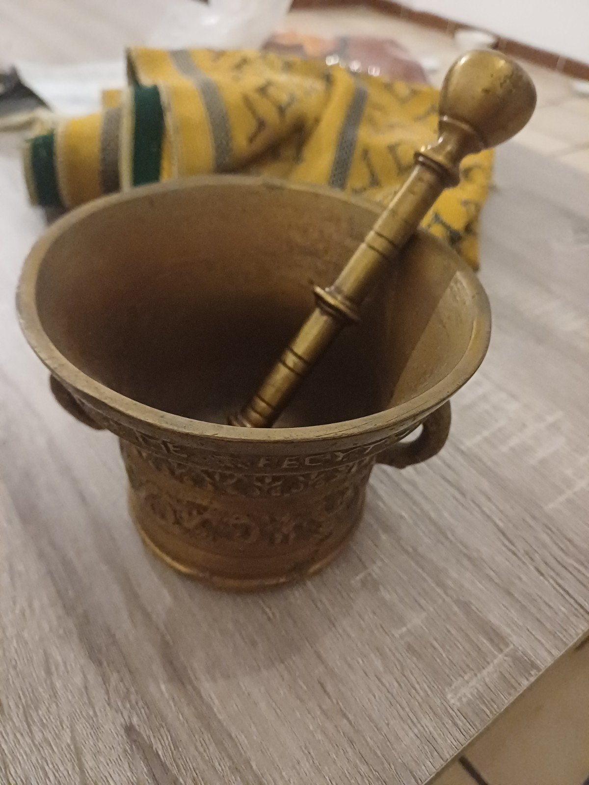 vijzel brons, Ophalen, Brons