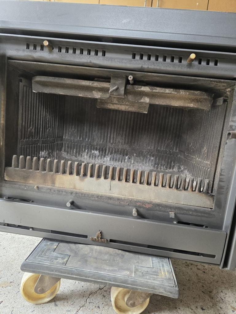 Inbouw houthaard Barbas, Huis en Inrichting, Haarden, Ophalen, Gebruikt, Inbouwhaard, Houthaard