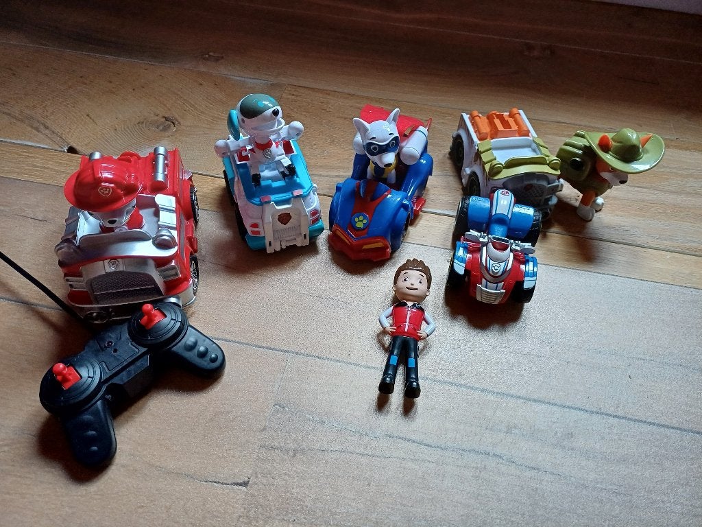 paw patrol voertuigen, Ophalen of Verzenden, Gebruikt