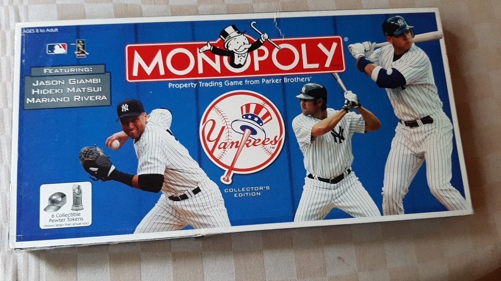 jeu de plateau USA new Monopoly New York Yankees, 1 ou 2 joueurs, Enlèvement ou Envoi, Neuf, Monopooly