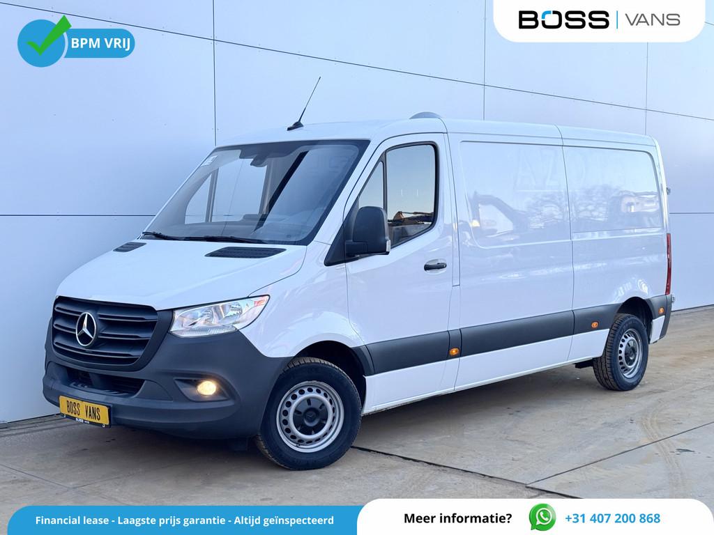 Mercedes-Benz Sprinter 315 1.9 CDI L2H1 Carplay Climate Cont, Auto's, Bestelwagens en Lichte vracht, Gebruikt, 4 cilinders, Wit
