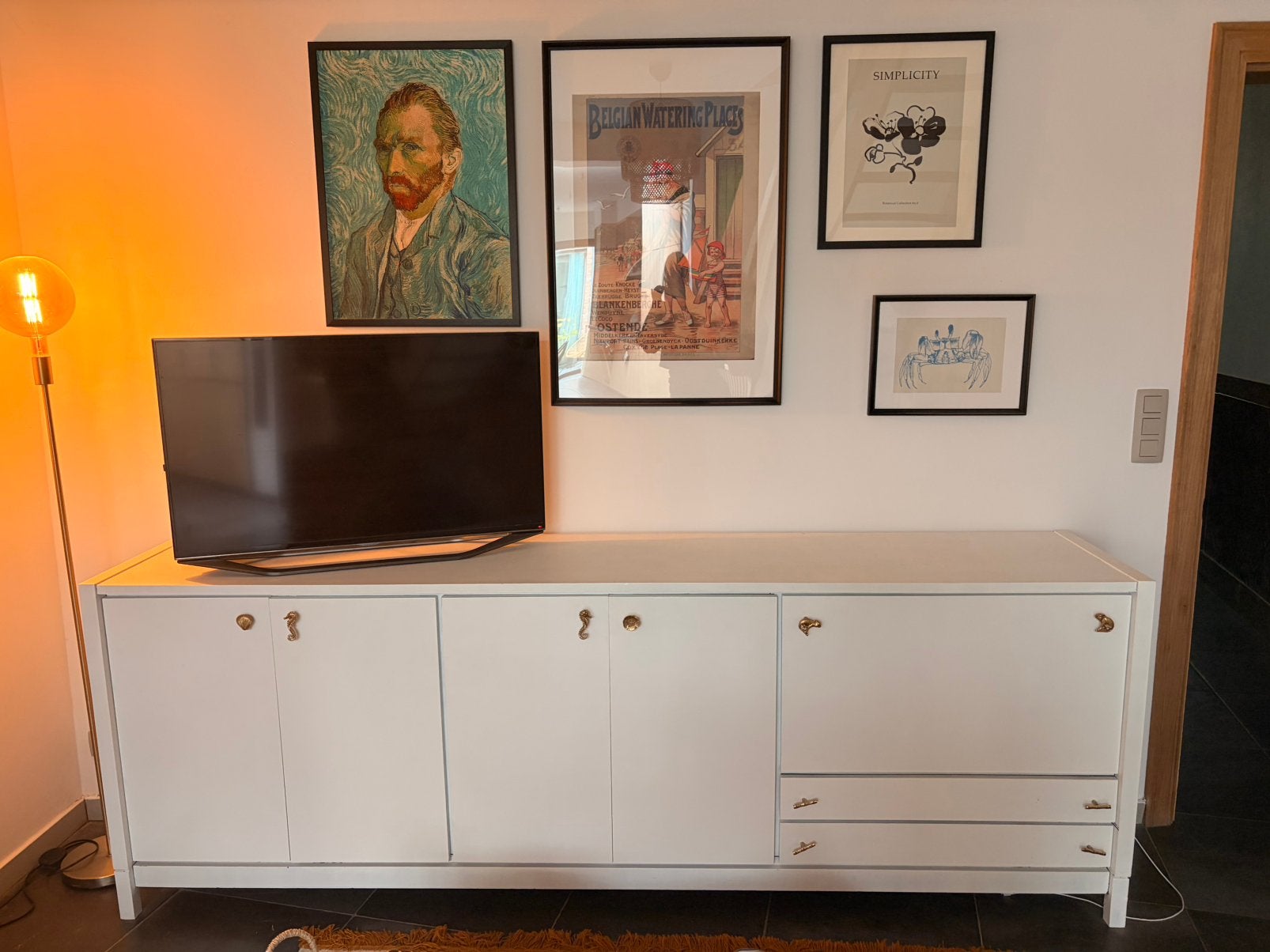 Buffetkast, 25 à 50 cm, 200 cm ou plus, Avec tablette(s), Moins de 100 cm