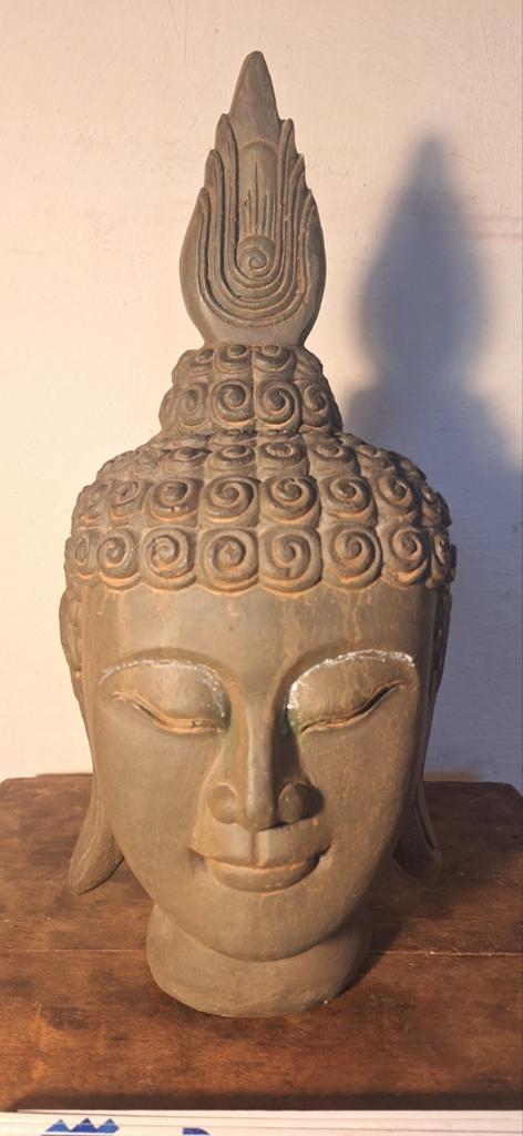 Statue de Bouddha 40 cm
poterie de grès, Enlèvement