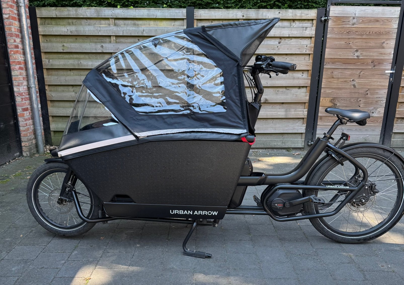 Urban Arrow Family Performance Plus Zwart, Fietsen en Brommers, Ophalen, Zo goed als nieuw