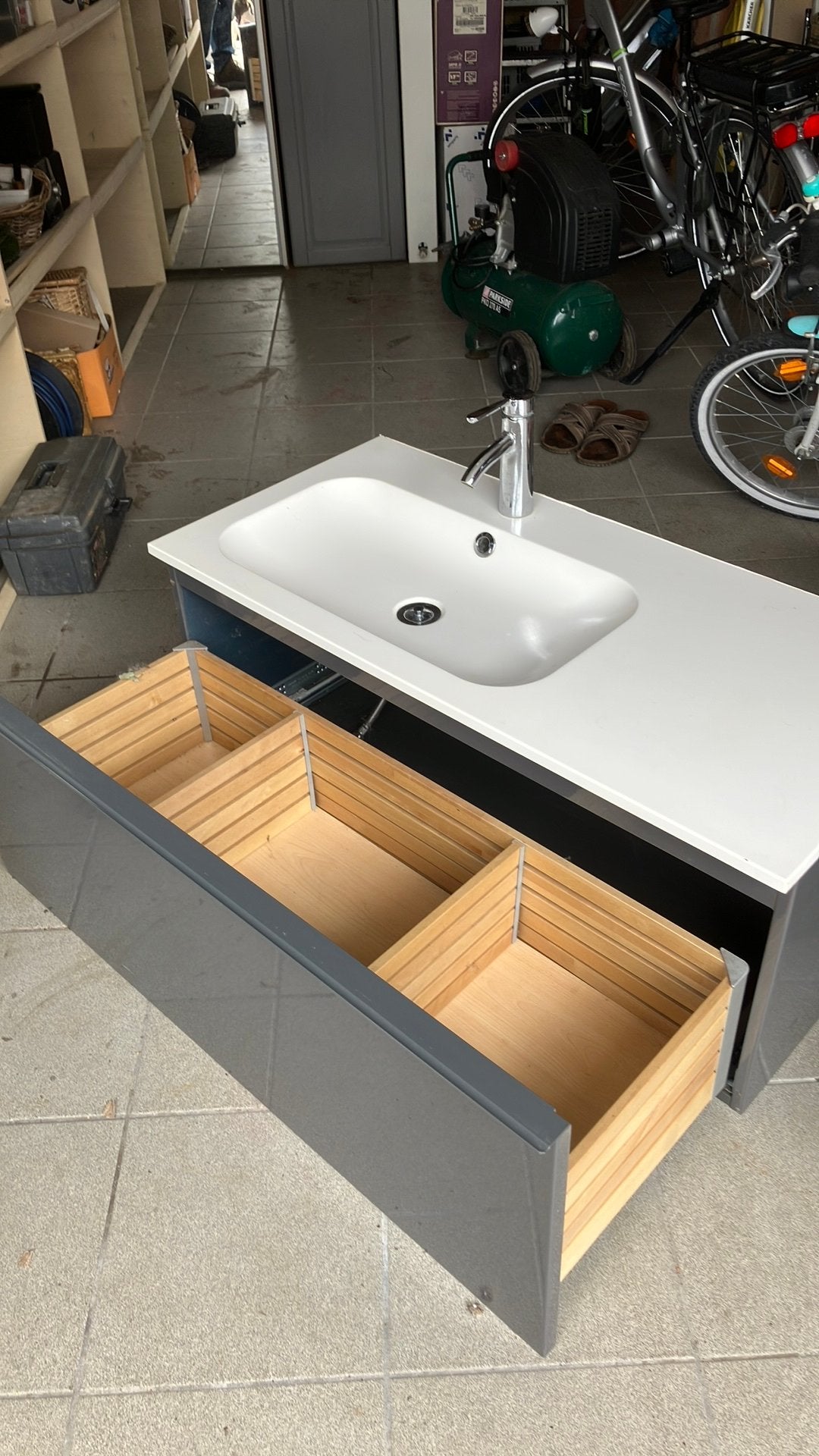 Lavabo, Ophalen, Zo goed als nieuw