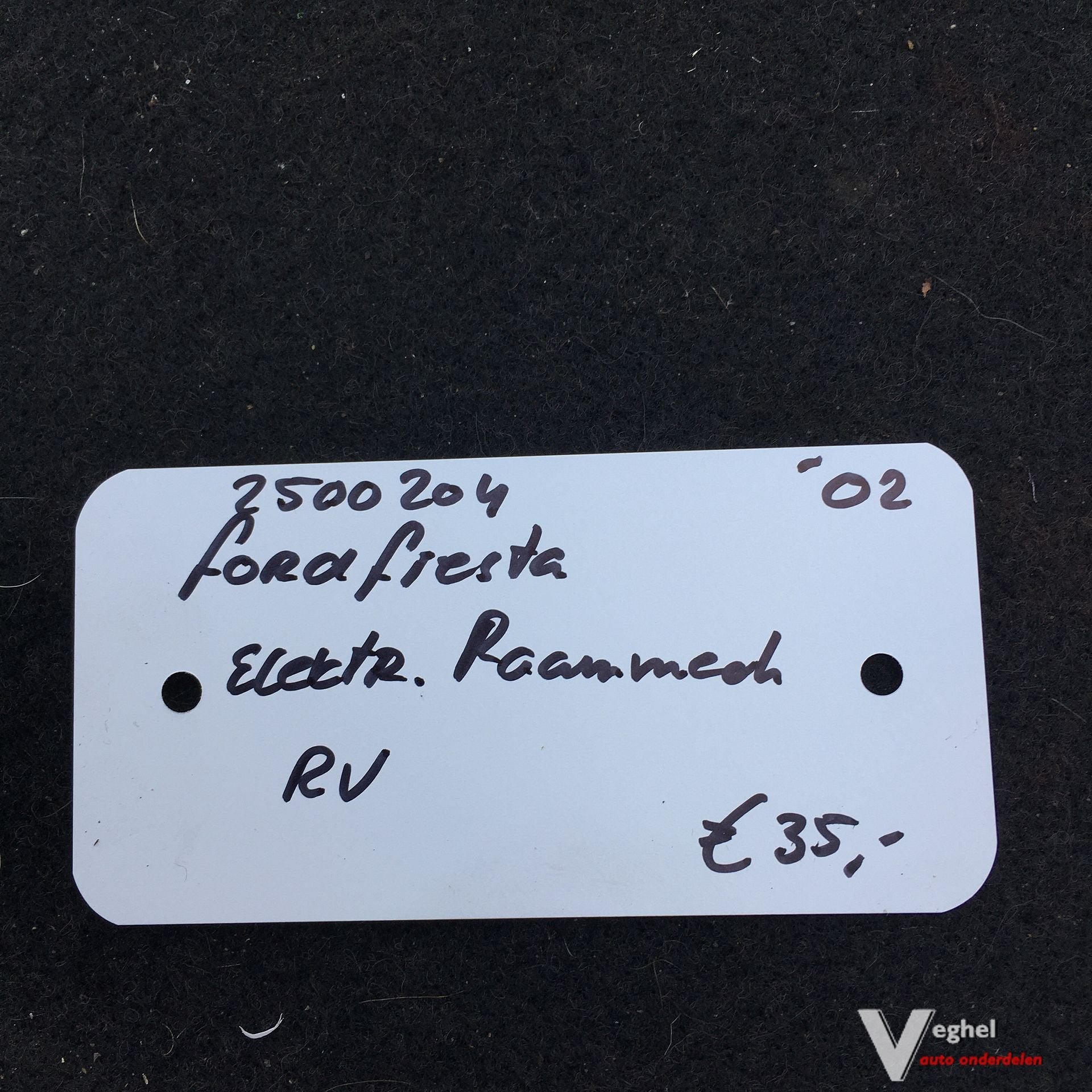 Ford Fiesta 1.4 16v 5drs  2002 2500204  Elektr Raammechanism, Auto-onderdelen, Gebruikt, -, -, Ophalen of Verzenden