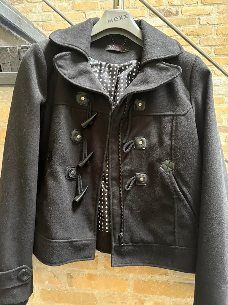 Jas zara, Enlèvement, Comme neuf, Noir, Manteau