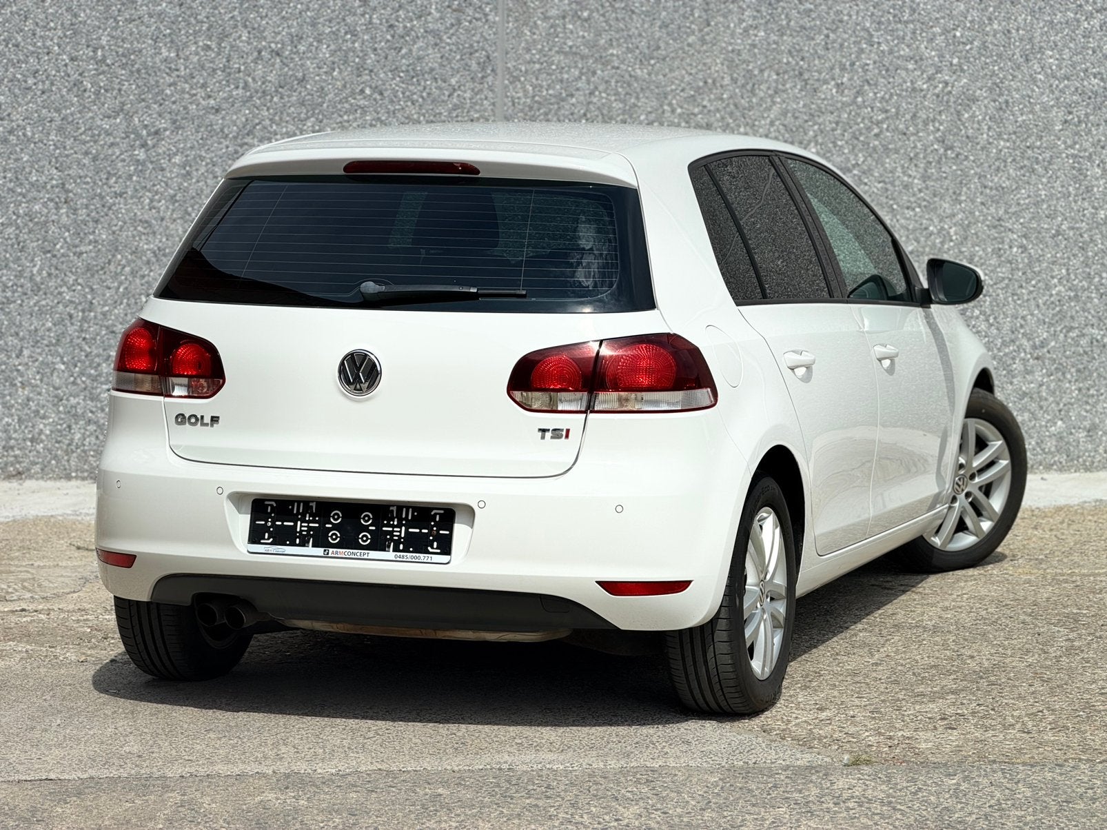 Vw golf 6 1.4 TSI Highline 08/2011 GARANTIE 12 mois, Auto's, Euro 5, Zwart, Alcantara, Wit