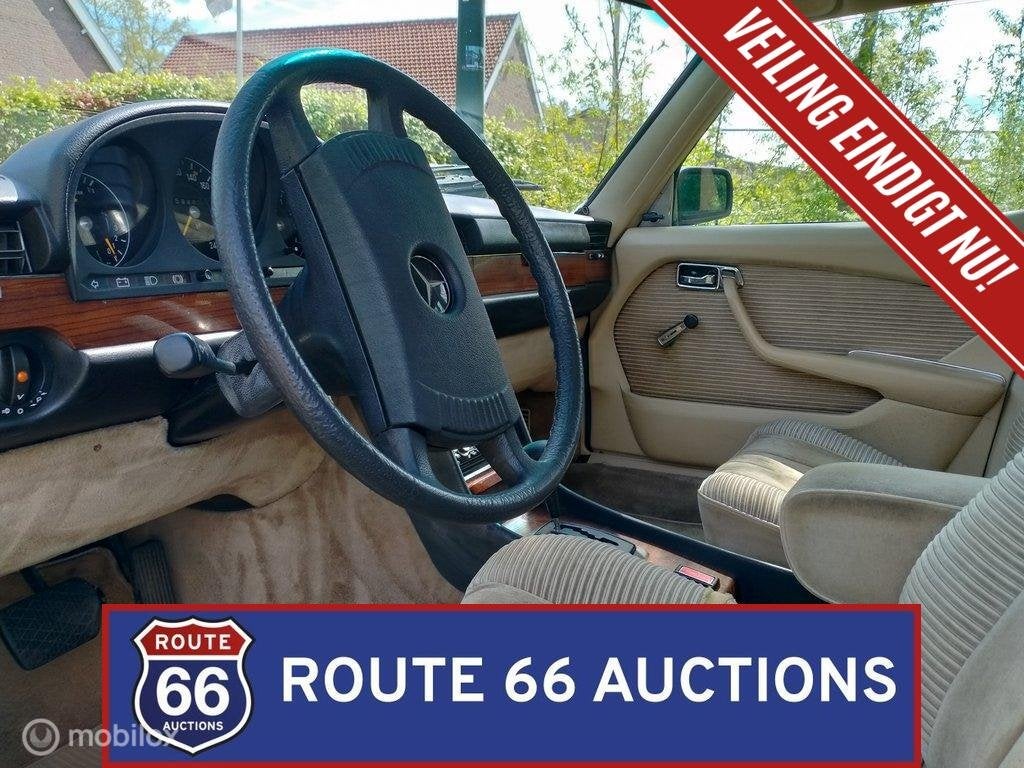 Mercedes-Benz 280 SEL | 1979 | Route 66 Auctions, Achat, Entreprise, Boîte manuelle, Autre carrosserie