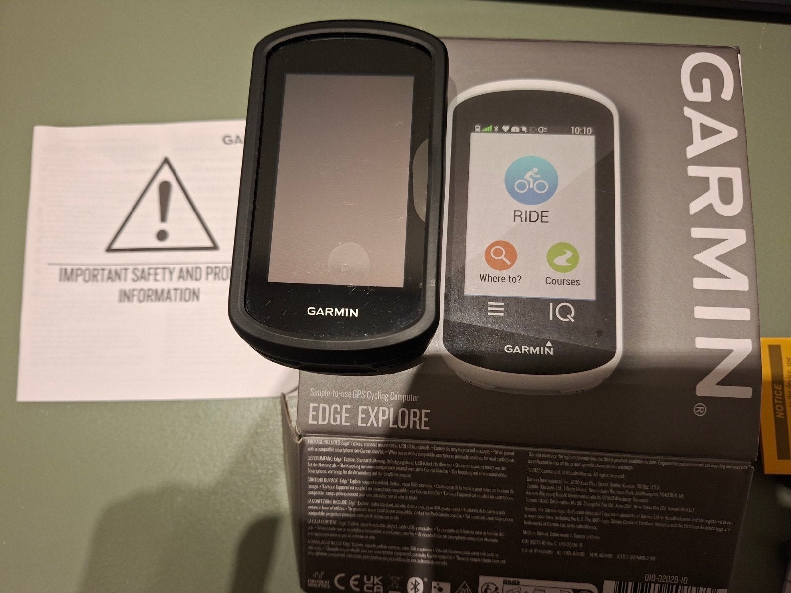 Garmin Edge Explore, Enlèvement, GPS, Comme neuf
