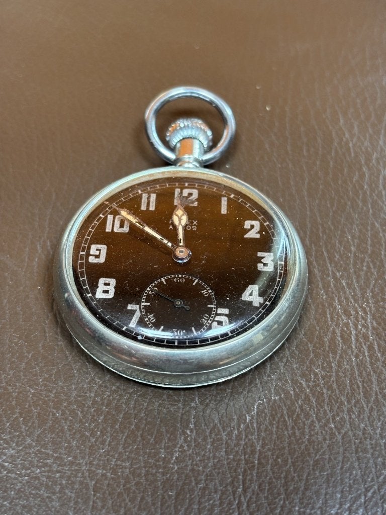 Rolex de poche militaire(numéro d'ordonnance) - fonctionne, Enlèvement, Comme neuf, Ustensile
