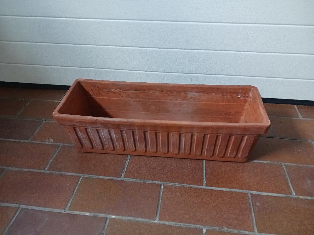3 stenen bloembakken, Ophalen, Steen, Minder dan 30 cm, Minder dan 60 cm