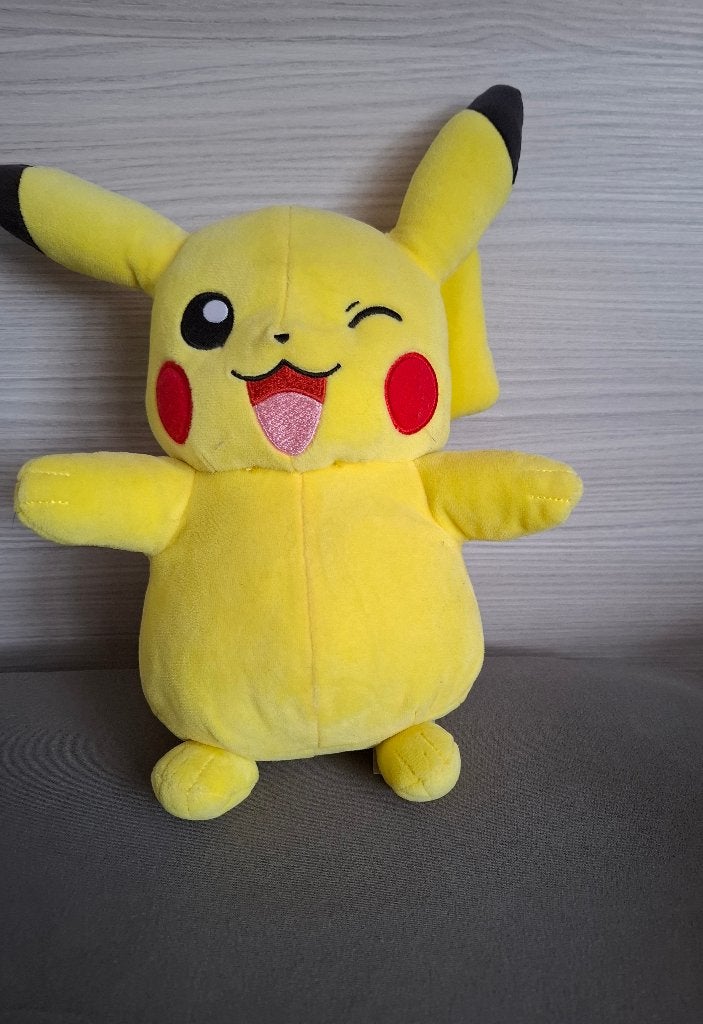 Knuffel pikachu pokemon, Ophalen, Overige merken, Geel, Overige typen